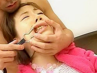 Nippon Teen's fearful moans as she's brutally boned, Tokyo fuck session!